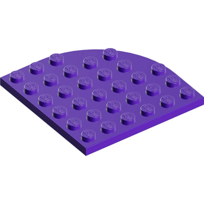 Part 6003 - Plate, Round Corner 6 x 6