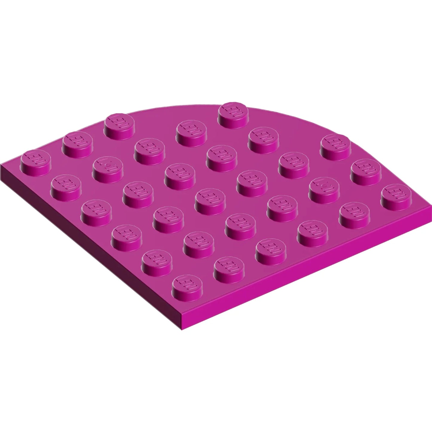 Part 6003 - Plate, Round Corner 6 x 6