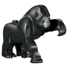 Part gorilla01 - Gorilla with 2 Studs on Back with Dark Bluish Gray Face Pattern
