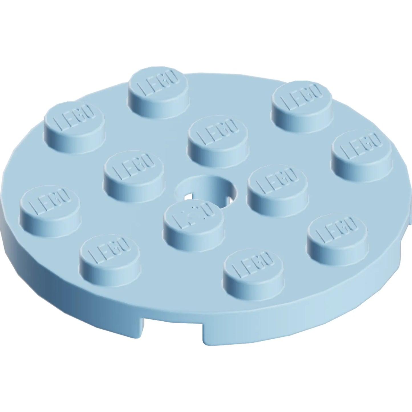 Part 60474 - Plate, Round 4 x 4 with Hole