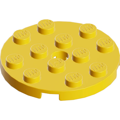 Part 60474 - Plate, Round 4 x 4 with Hole