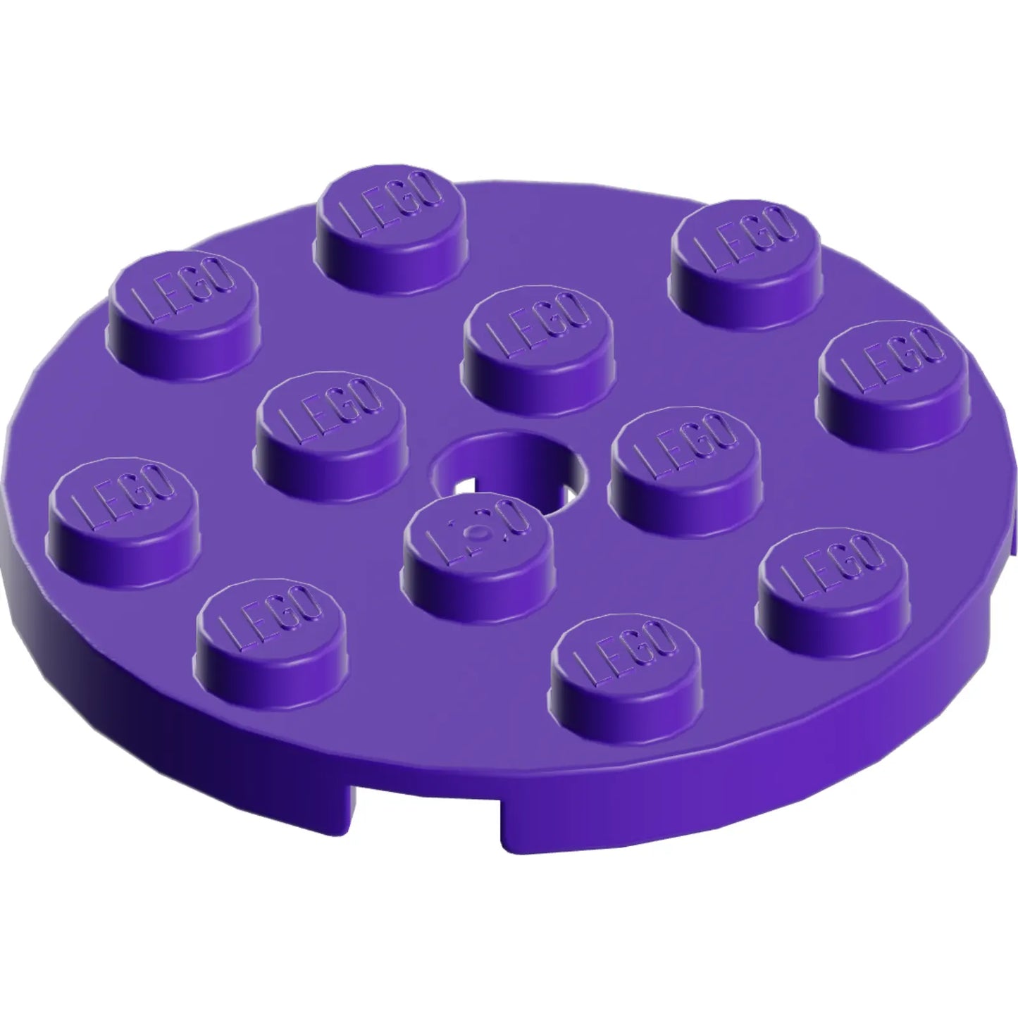 Part 60474 - Plate, Round 4 x 4 with Hole