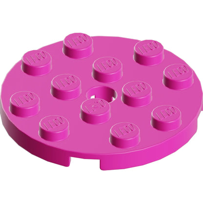 Part 60474 - Plate, Round 4 x 4 with Hole