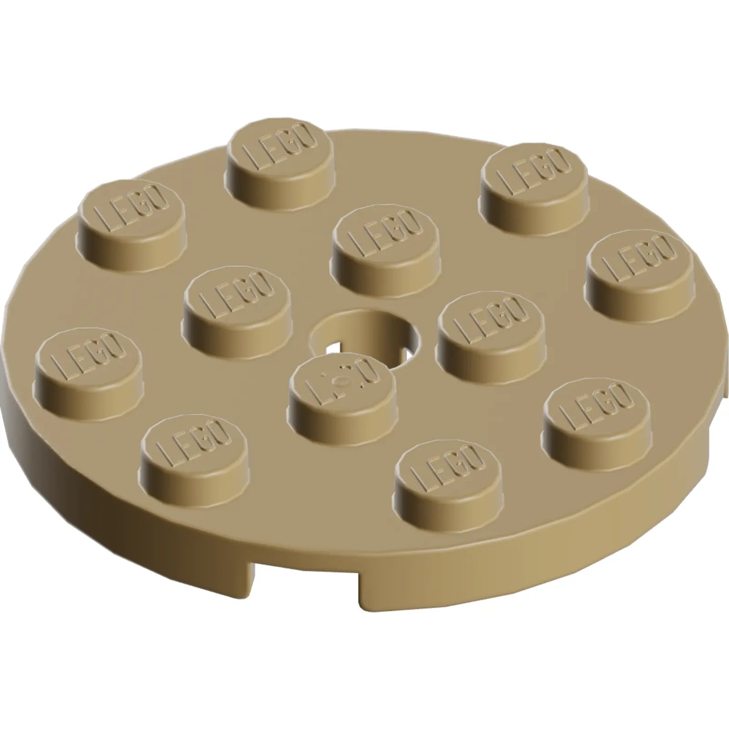 Part 60474 - Plate, Round 4 x 4 with Hole