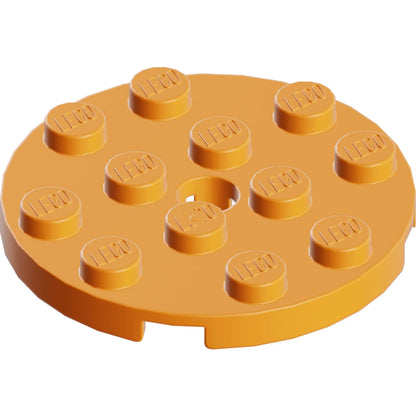 Part 60474 - Plate, Round 4 x 4 with Hole