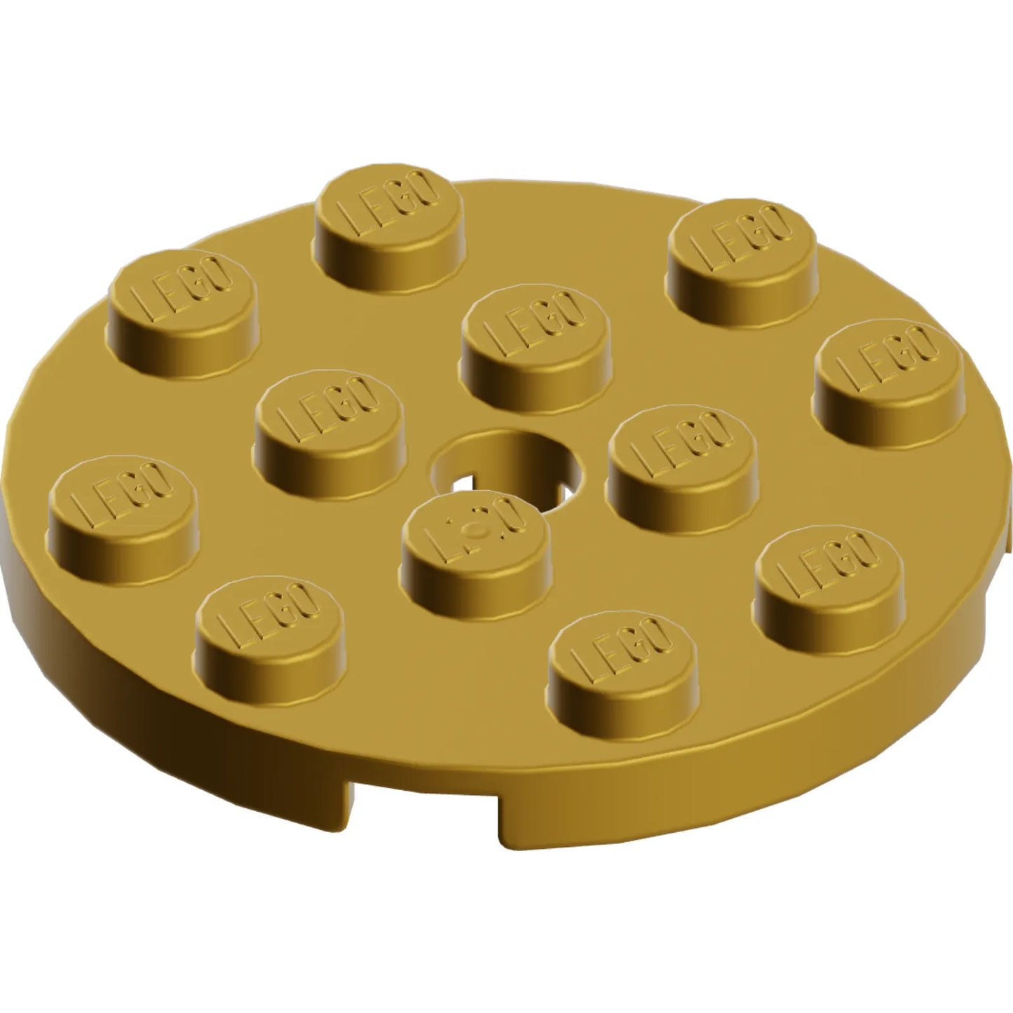 Part 60474 - Plate, Round 4 x 4 with Hole
