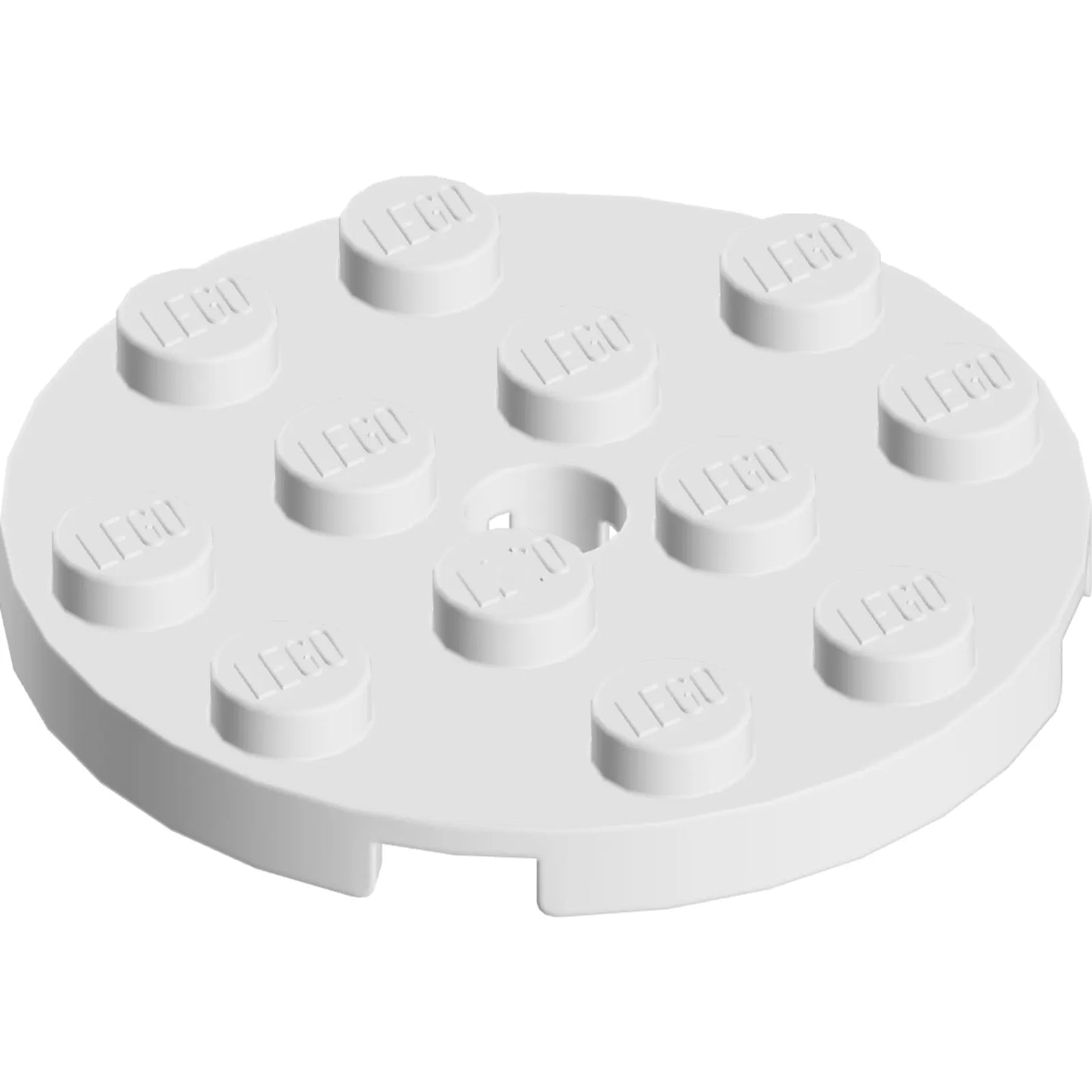 Part 60474 - Plate, Round 4 x 4 with Hole