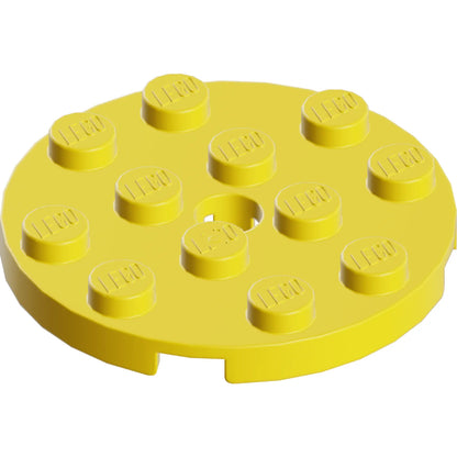 Part 60474 - Plate, Round 4 x 4 with Hole