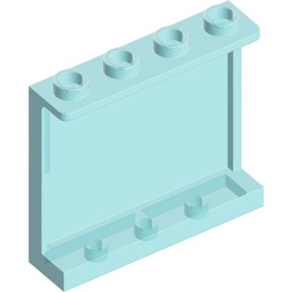 Part 60581 - Panel 1 x 4 x 3 with Side Supports - Hollow Studs