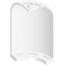 Part 6059 - Panel 3 x 3 x 6 Corner Convex with Curved Top