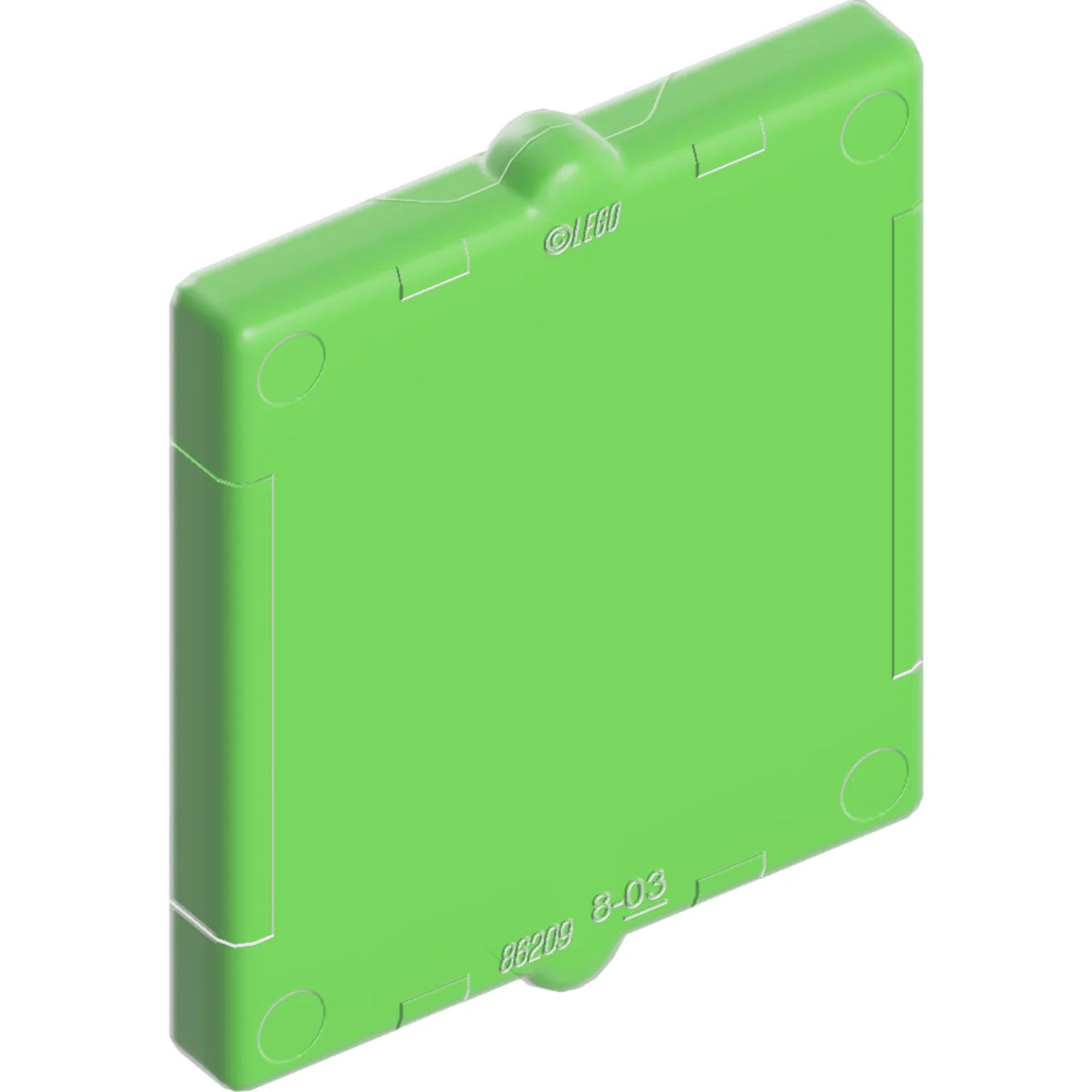 Part 60601 - Glass for Window 1 x 2 x 2 Flat Front