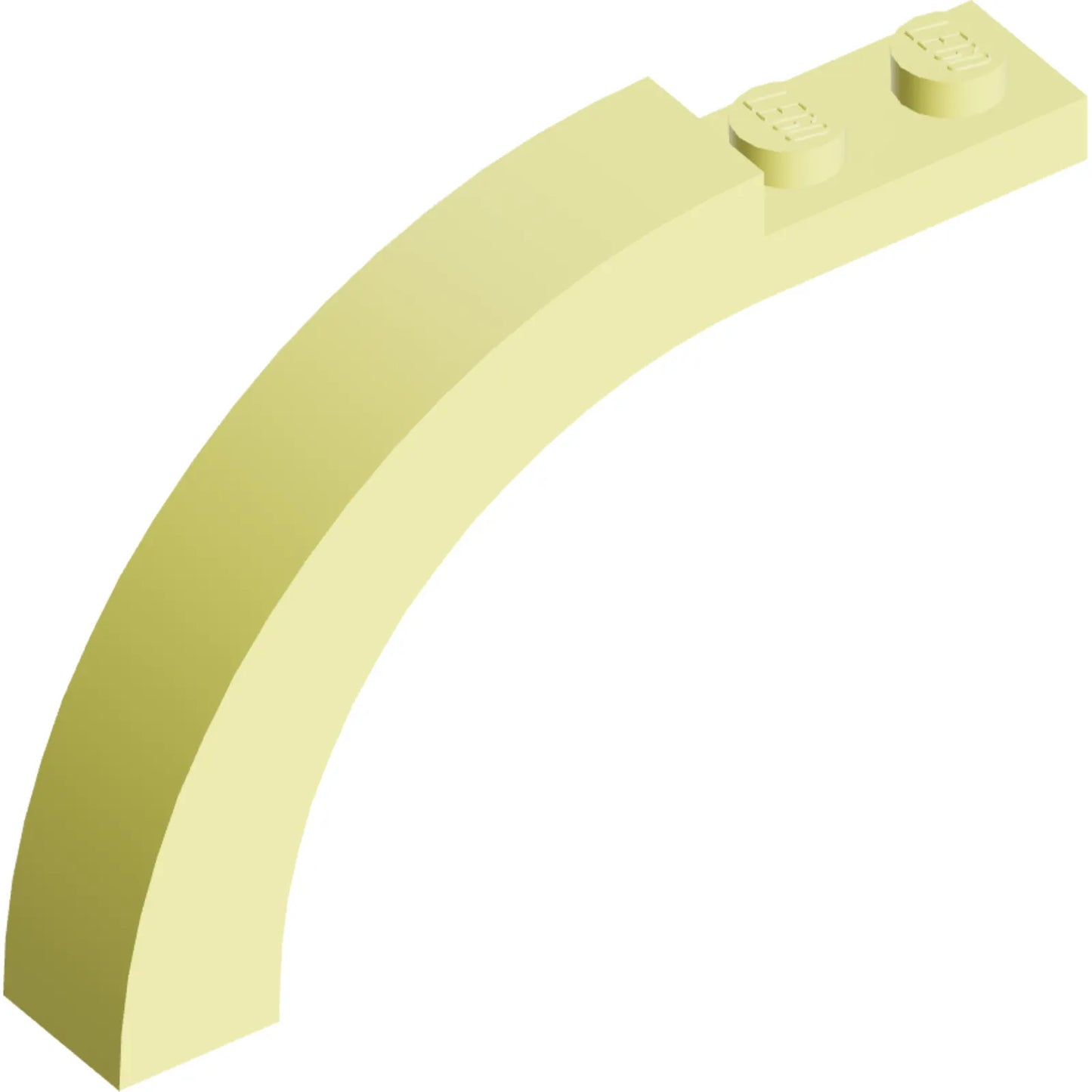 Part 6060 - Arch 1 x 6 x 3 1/3 Curved Top