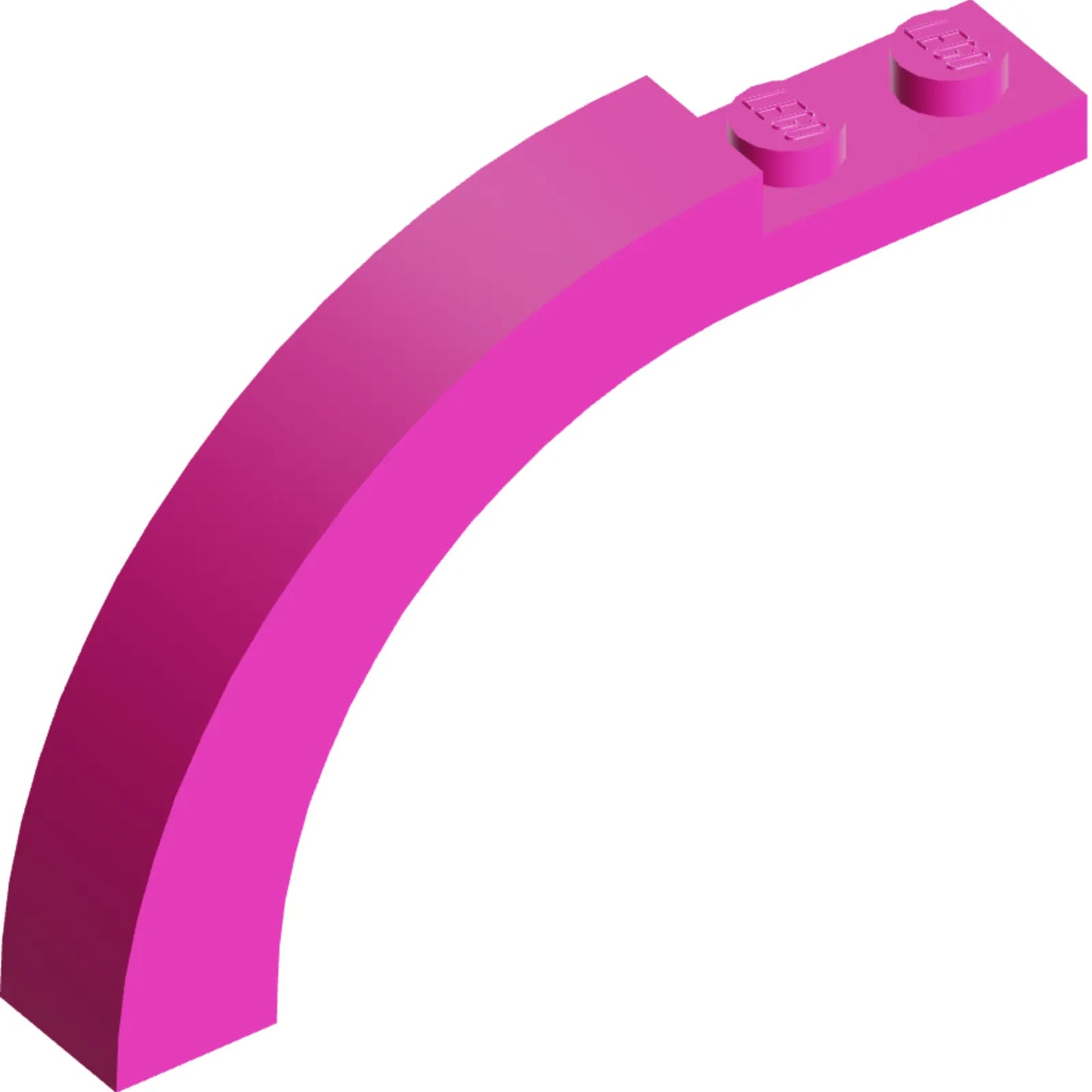 Part 6060 - Arch 1 x 6 x 3 1/3 Curved Top