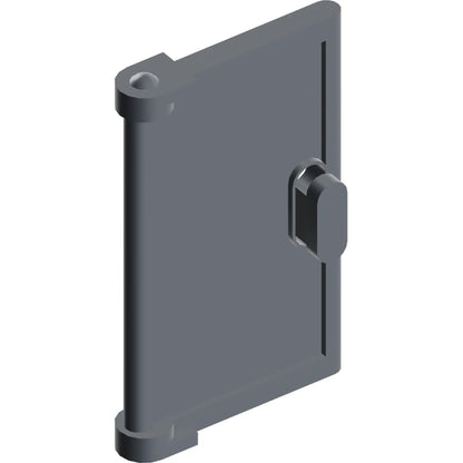Part 60614 - Door 1 x 2 x 3 with Vertical Handle, Mold for Tabless Frames