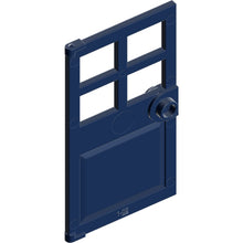 Part 60623 - Door 1 x 4 x 6 with 4 Panes and Stud Handle