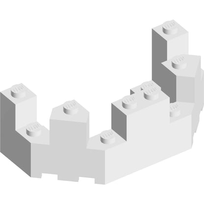 Part 6066 - Castle Turret Top 4 x 8 x 2 1/3