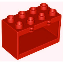 Part 60775u - Duplo Container Box 2 x 4 x 2 with Open Sides (Undetermined Type)