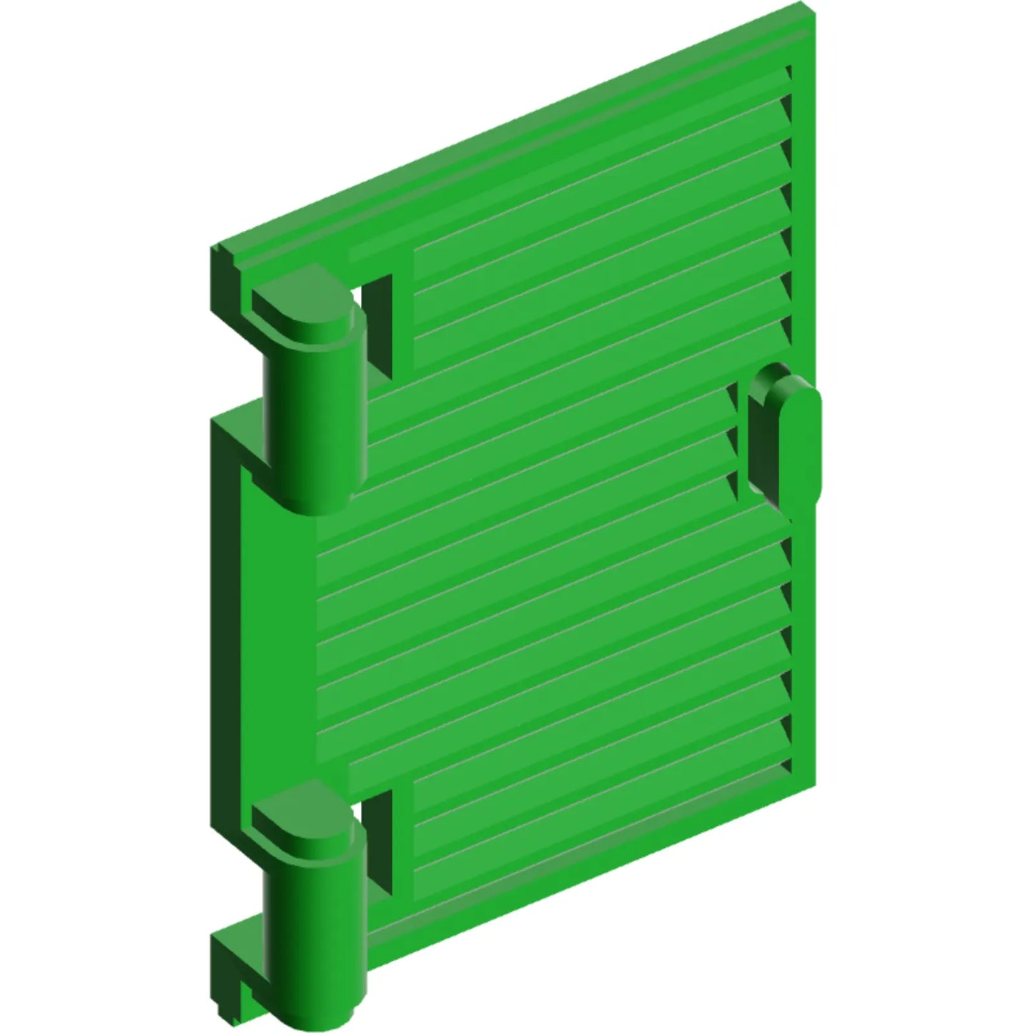 Part 60800a - Shutter for Window 1 x 2 x 3 with Hinges and Handle