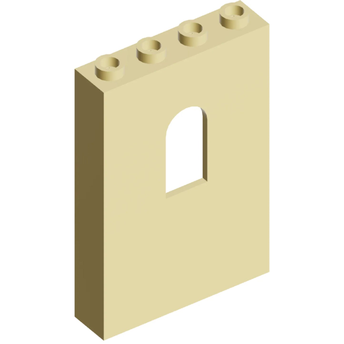 Part 60808 - Panel 1 x 4 x 5 Wall with Window