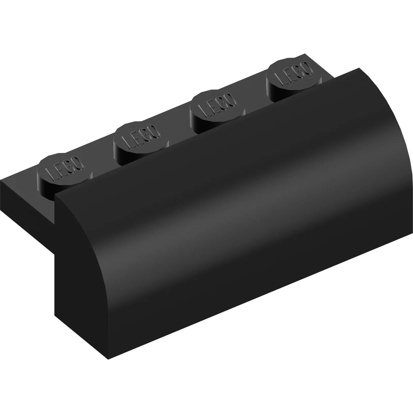 Part 6081 - Slope, Curved 2 x 4 x 1 1/3 with 4 Recessed Studs