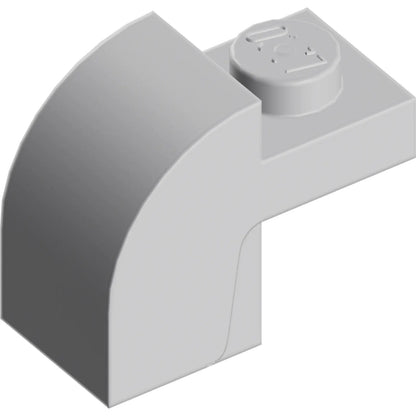 Teil 6091 - Schräge, gebogene 2 x 1 x 1 1/3 mit versenktem Bolzen