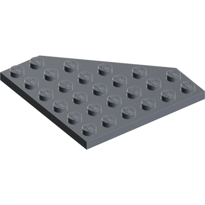 Teil 6106 - Keil, Platte 6 x 6, Ecke abgeschnitten