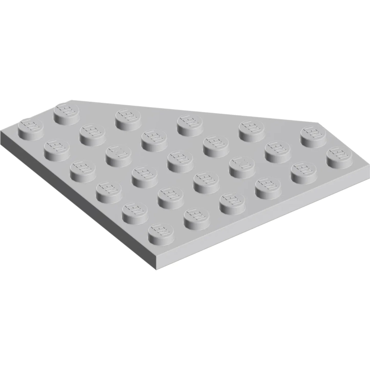 Teil 6106 - Keil, Platte 6 x 6, Ecke abgeschnitten
