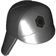 Part 23850pb01 - Minifigure, Headgear Cap, SW First Order Crew Member with Silver First Order Insignia Pattern