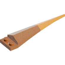 Part 61406pb04 - Plate, Modified 1 x 2 with Angular Extension with Molded Flexible Orange Tip Pattern