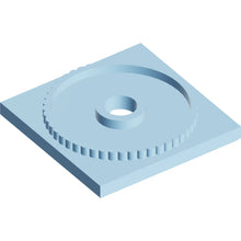 Part 61485 - Turntable 4 x 4 Square Base, Locking