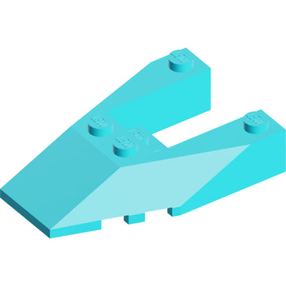 Part 6153b - Wedge 6 x 4 Cutout with Stud Notches