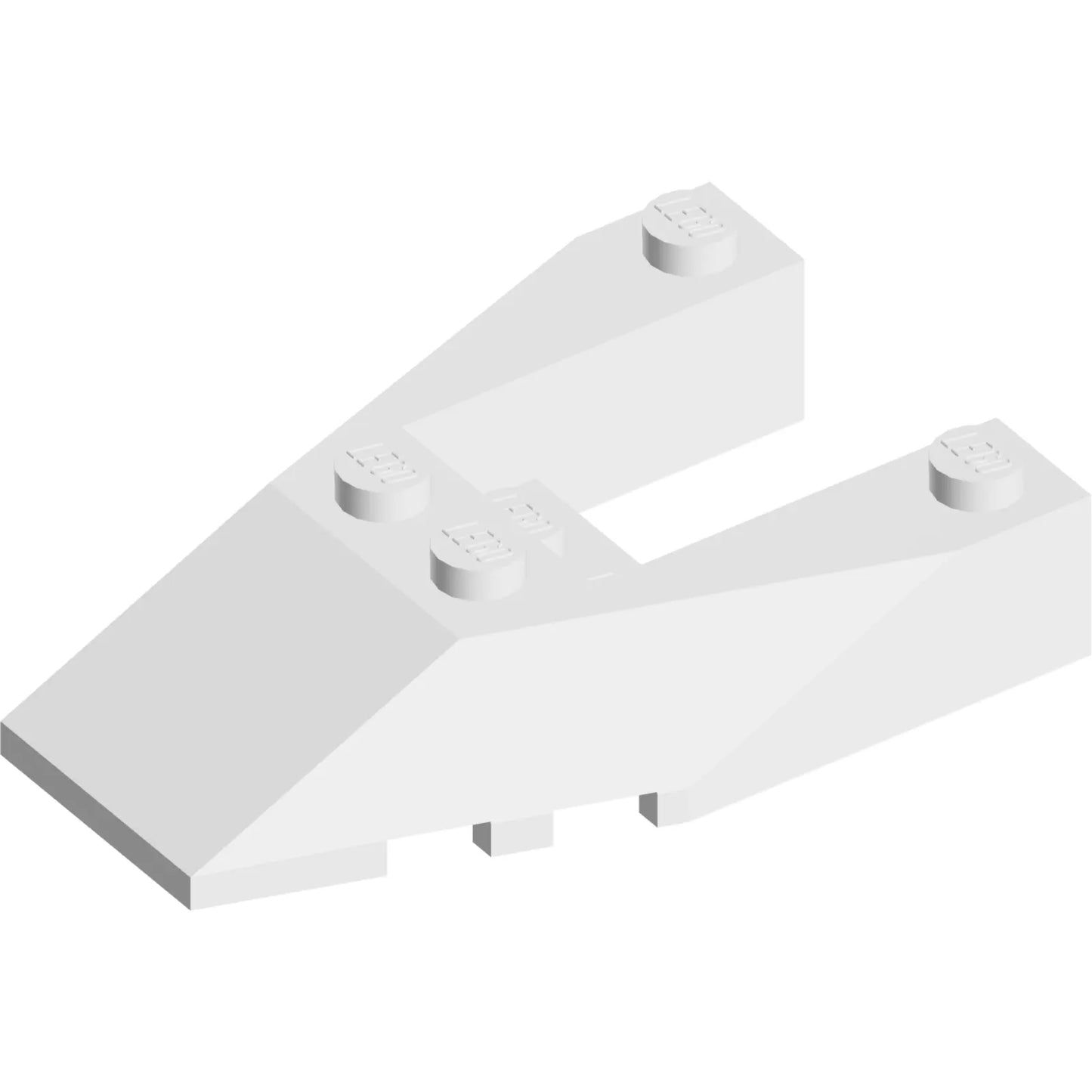 Part 6153b - Wedge 6 x 4 Cutout with Stud Notches