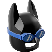 Part 27161pb01 - Minifigure, Headgear Mask Batman Cowl (Angular Ears, Pronounced Brow) with Blue Goggles Pattern