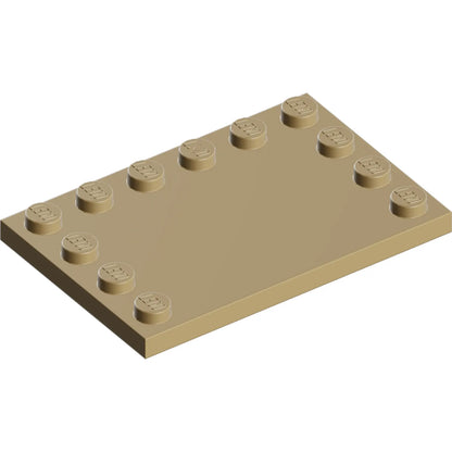 Part 6180 - Tile, Modified 4 x 6 with Studs on Edges
