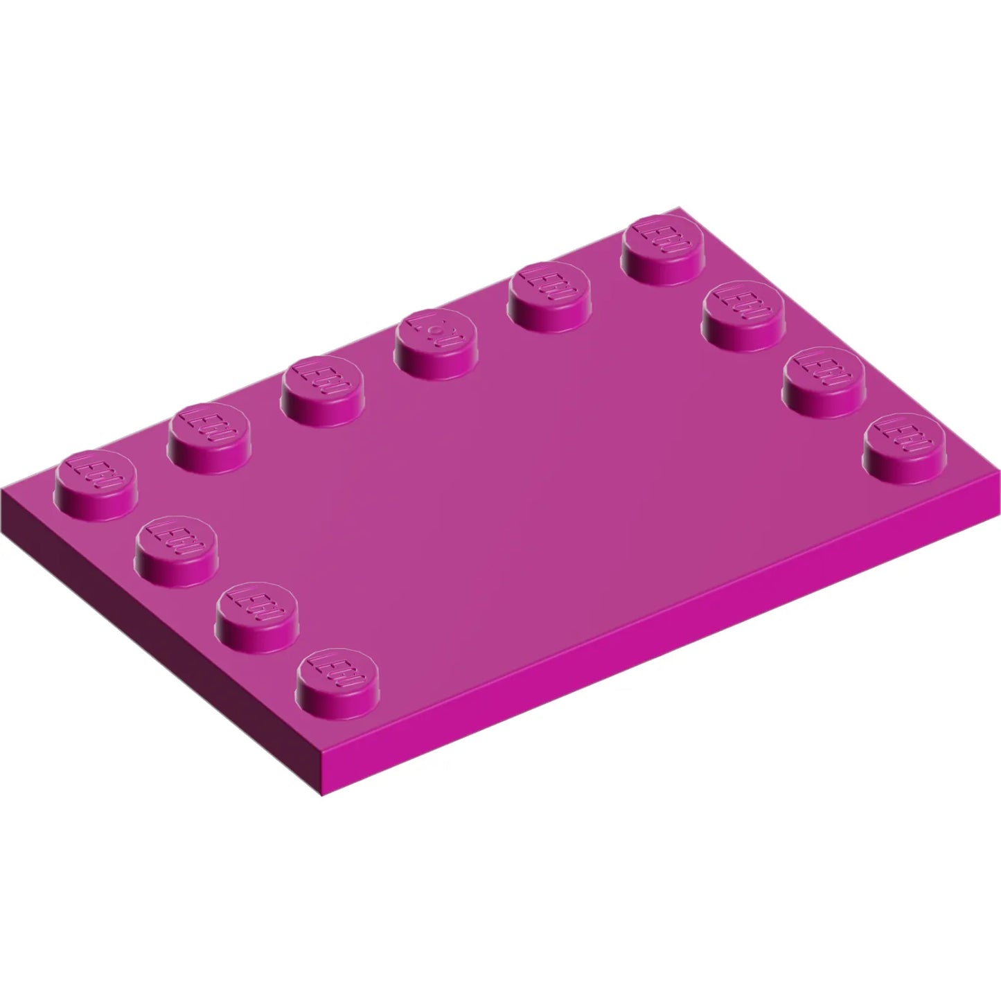 Part 6180 - Tile, Modified 4 x 6 with Studs on Edges