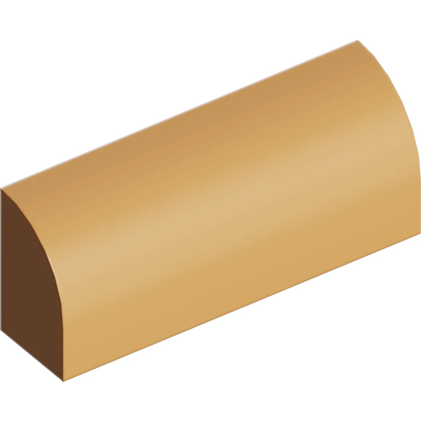 Part 6191 - Slope, Curved 1 x 4 x 1 1/3