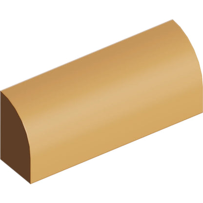 Part 6191 - Slope, Curved 1 x 4 x 1 1/3