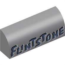 Part 6191pb021 - Slope, Curved 1 x 4 x 1 1/3 with 'FLINTSTONE' Pattern