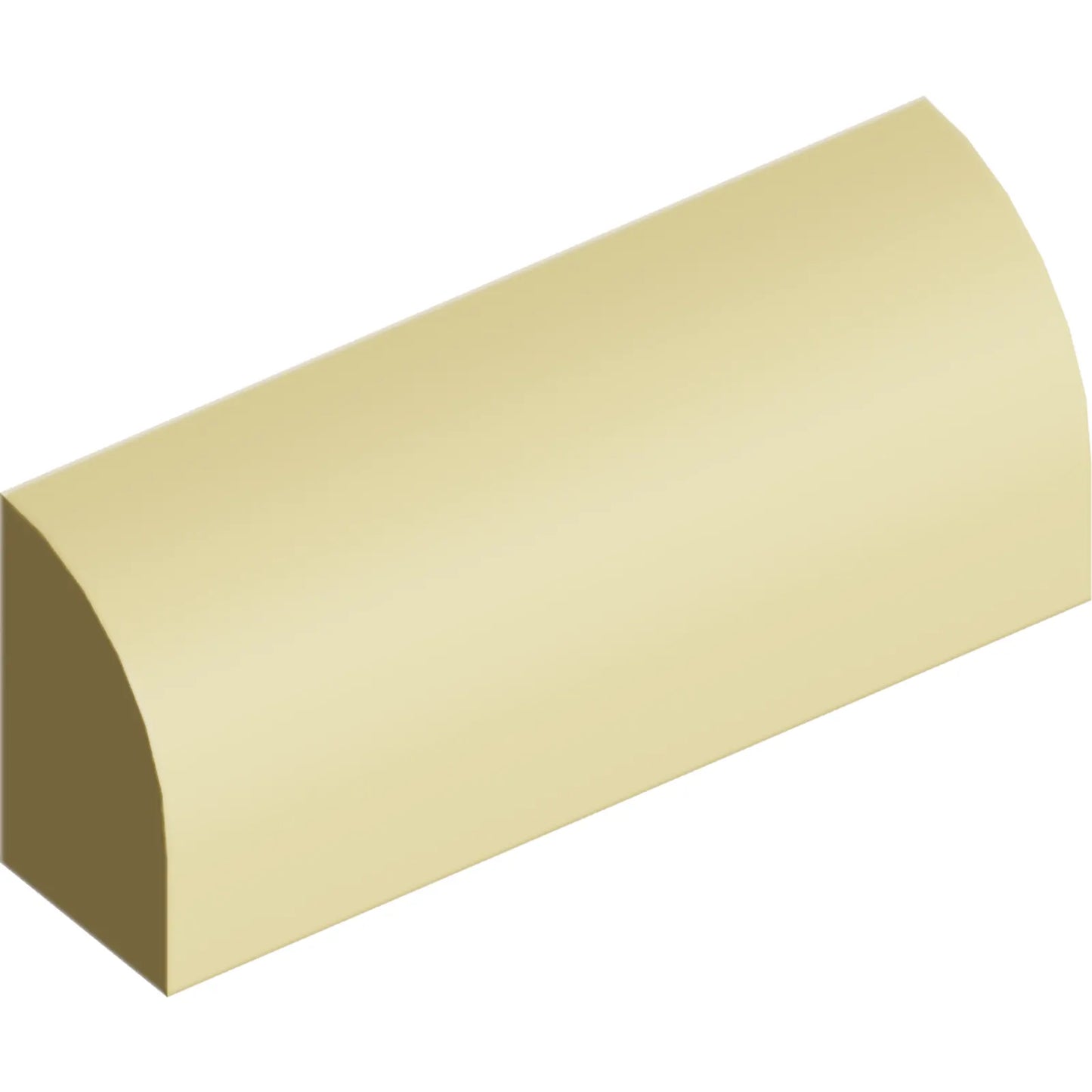 Part 6191 - Slope, Curved 1 x 4 x 1 1/3