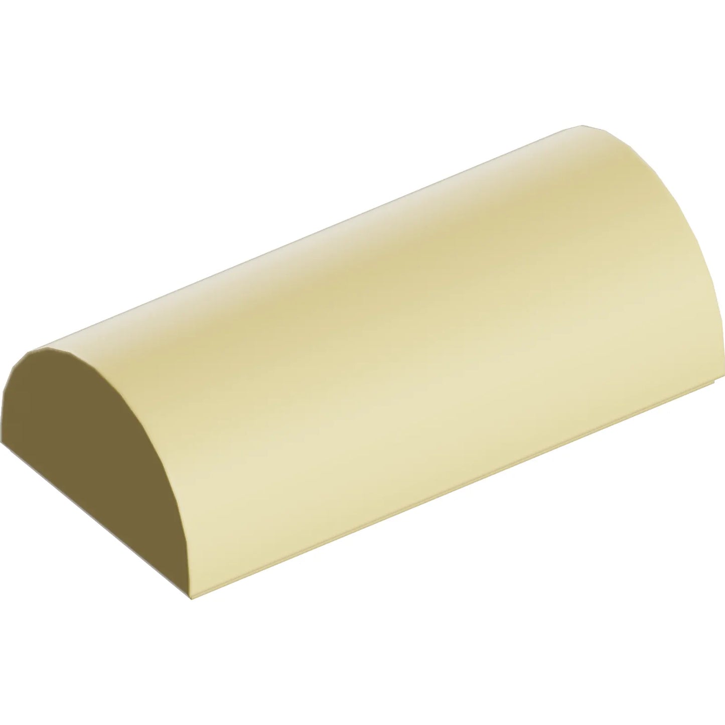 Part 6192b - Slope, Curved 2 x 4 Double with Groove
