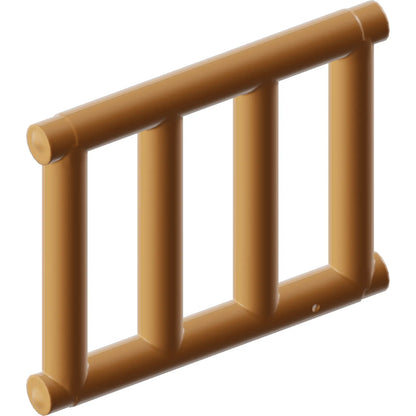 Part 62113 - Bar 1 x 4 x 3 Grille with End Protrusions
