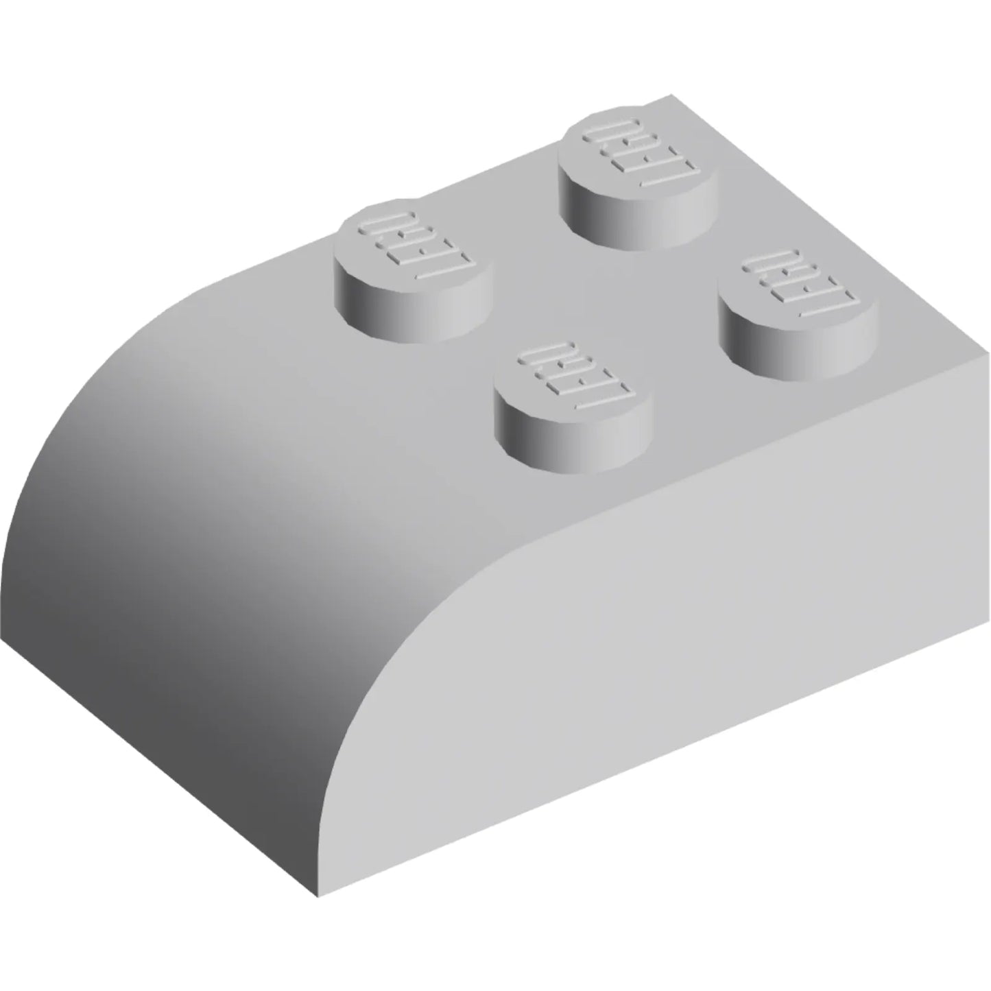 Part 6215 - Slope, Curved 3 x 2 with 4 Studs