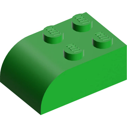 Part 6215 - Slope, Curved 3 x 2 with 4 Studs