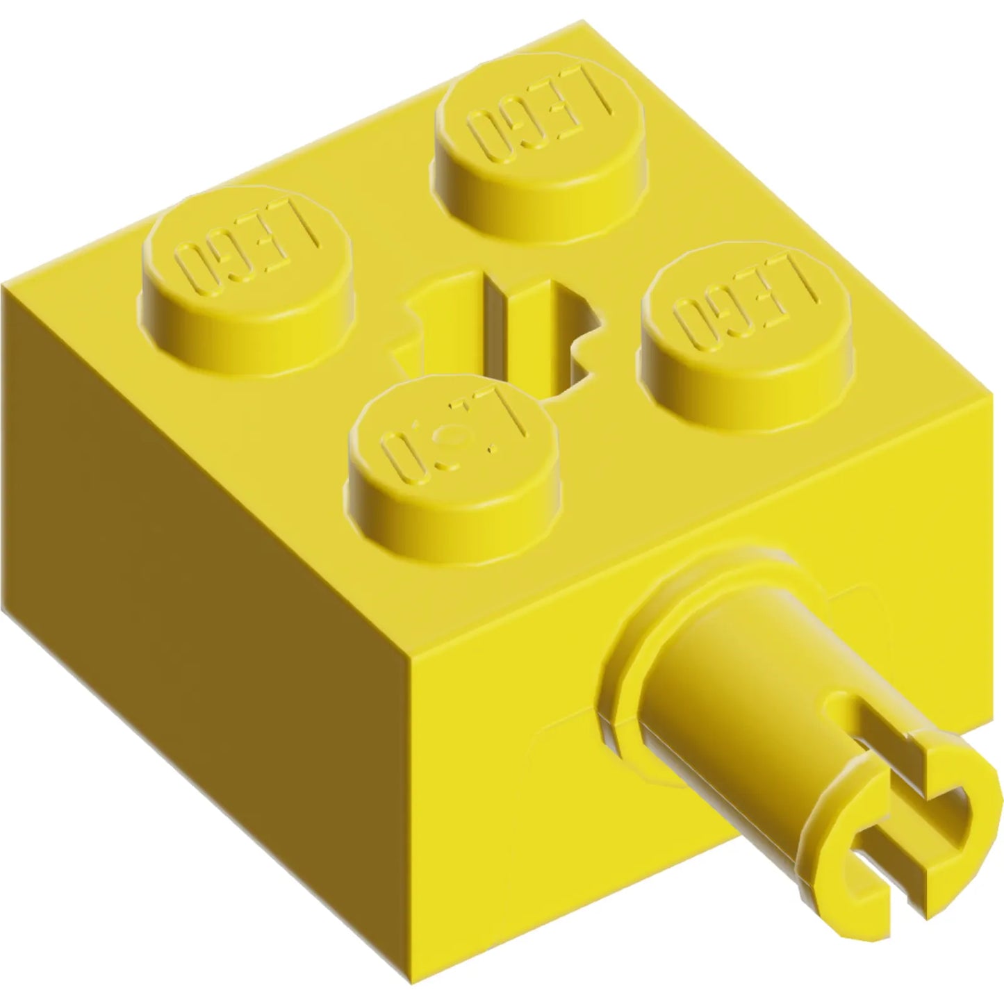 Part 6232 - Brick, Modified 2 x 2 with Pin and Axle Hole