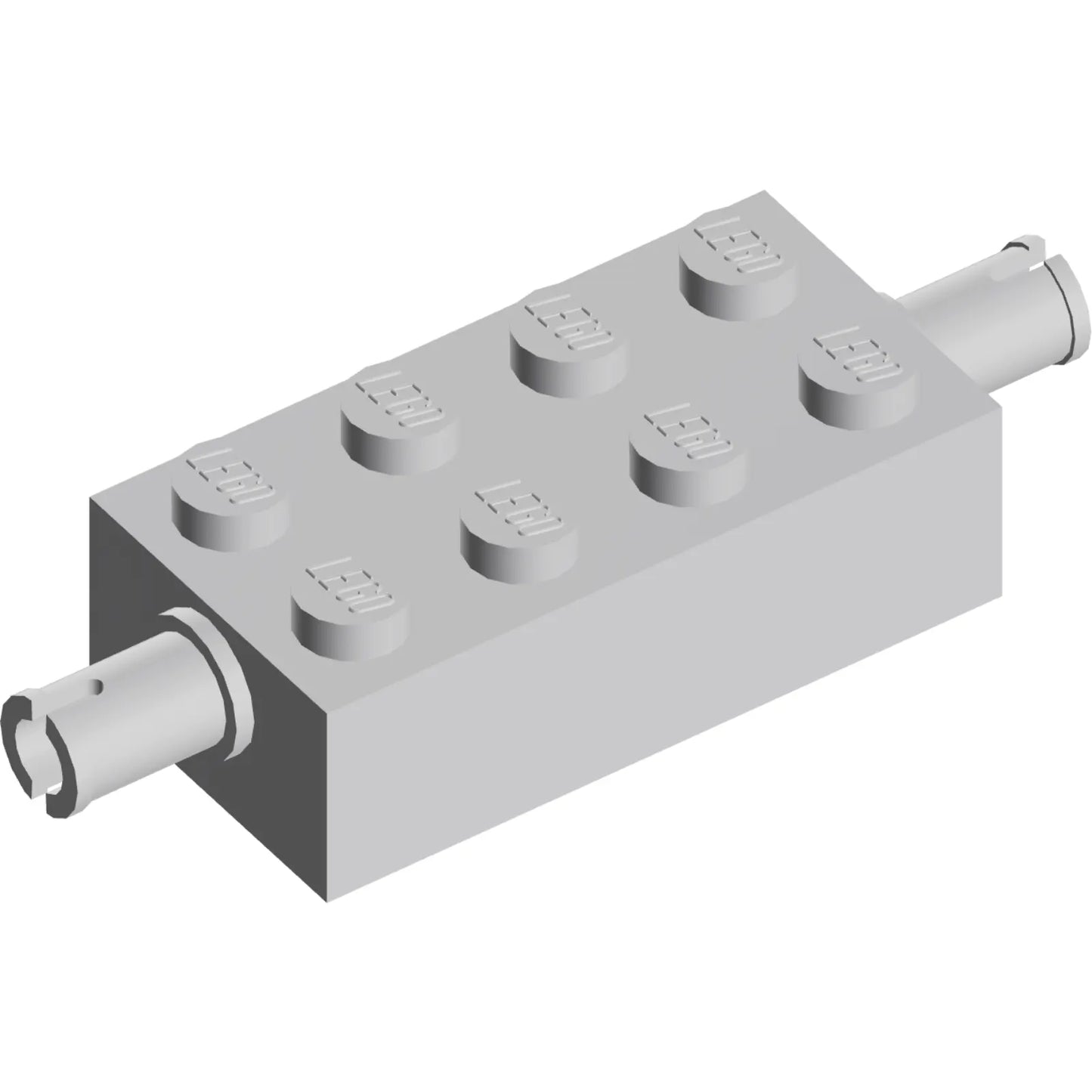 Part 6249 - Brick, Modified 2 x 4 with Pins