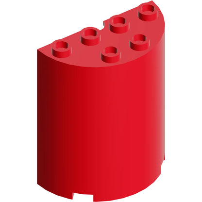 Part 6259 - Cylinder Half 2 x 4 x 4