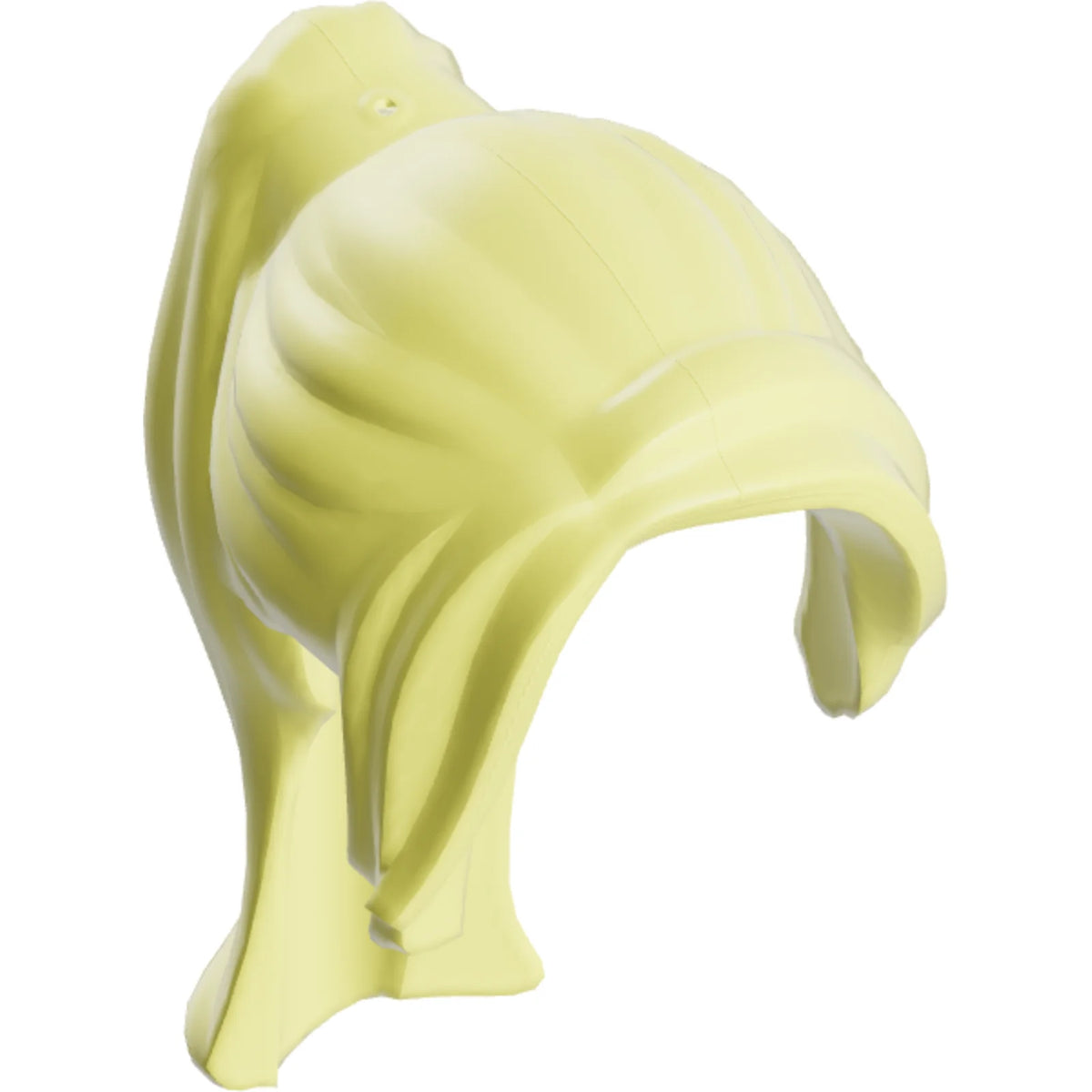 Part 62696 - Minifigure, Hair Female Ponytail Long with Side Bangs