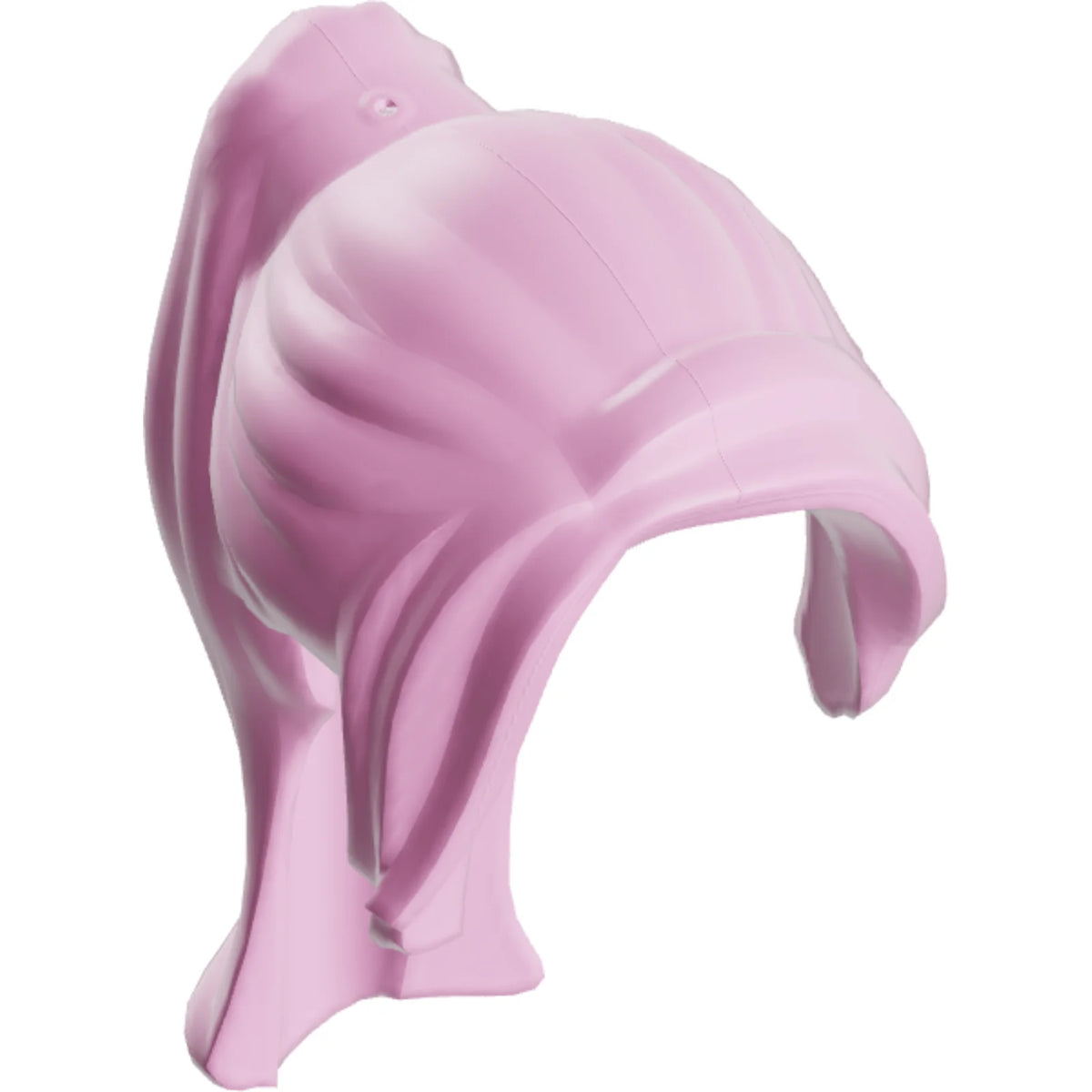 Part 62696 - Minifigure, Hair Female Ponytail Long with Side Bangs