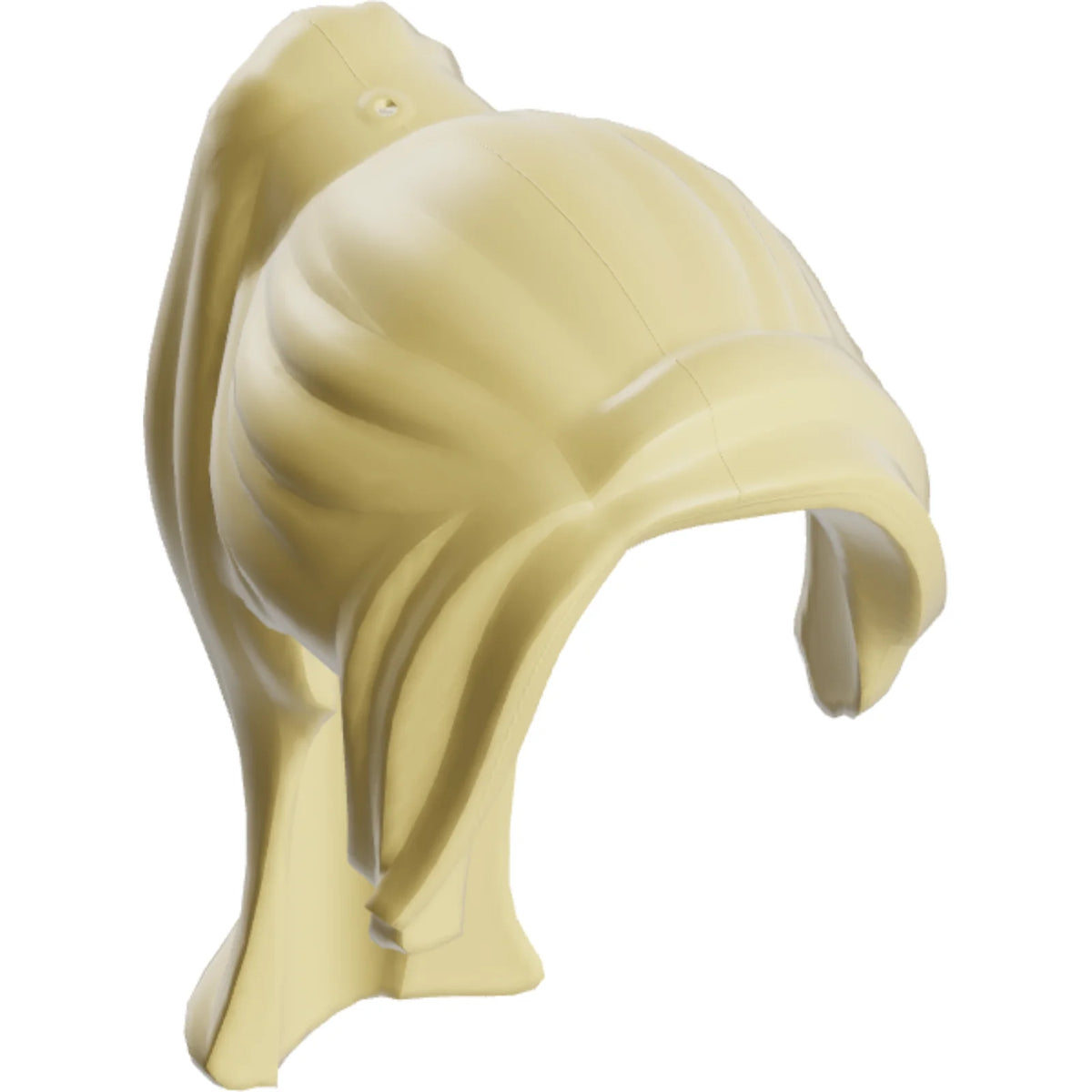 Part 62696 - Minifigure, Hair Female Ponytail Long with Side Bangs