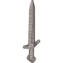 Part 66964 - Minifigure, Weapon Sword, Greatsword Pointed with Upturned Crossguard